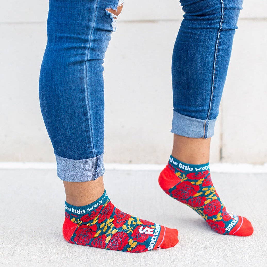 St. Thérèse of Lisieux No Show Socks