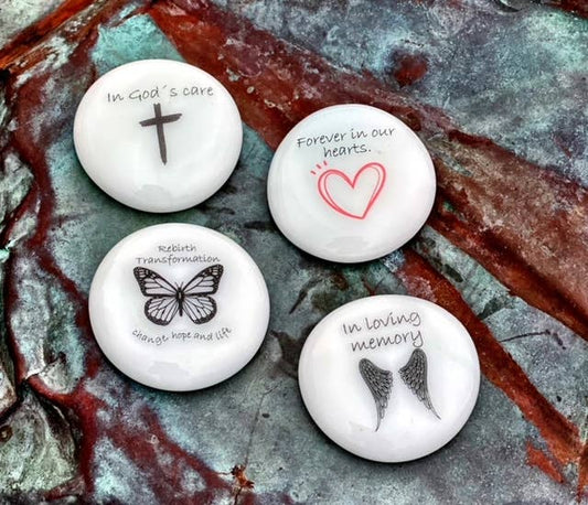 Grief & Bereavement Imprinted Word Stones