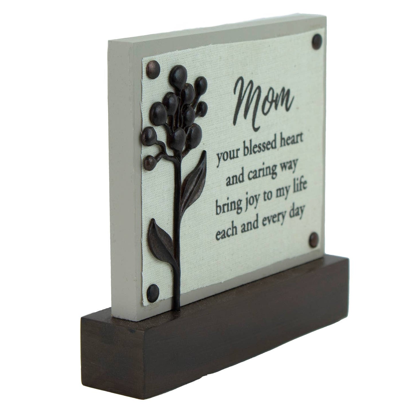 Mom Wildflower Sitter Plaque