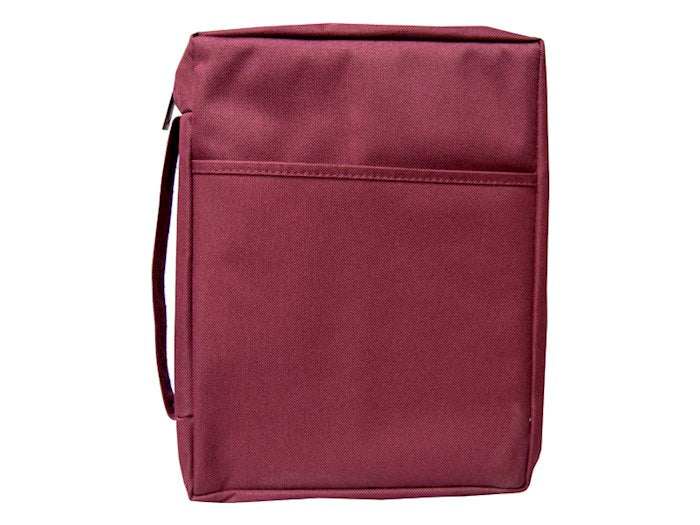 Bible Cover, Cloth, Maroon