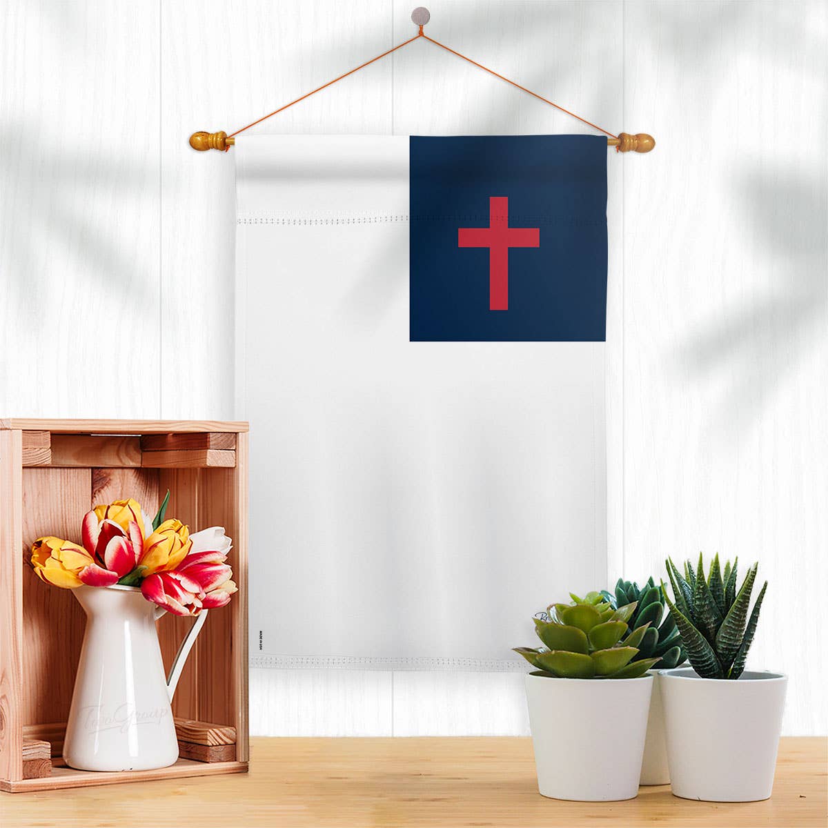 Christian Religious Faith Decor Flag