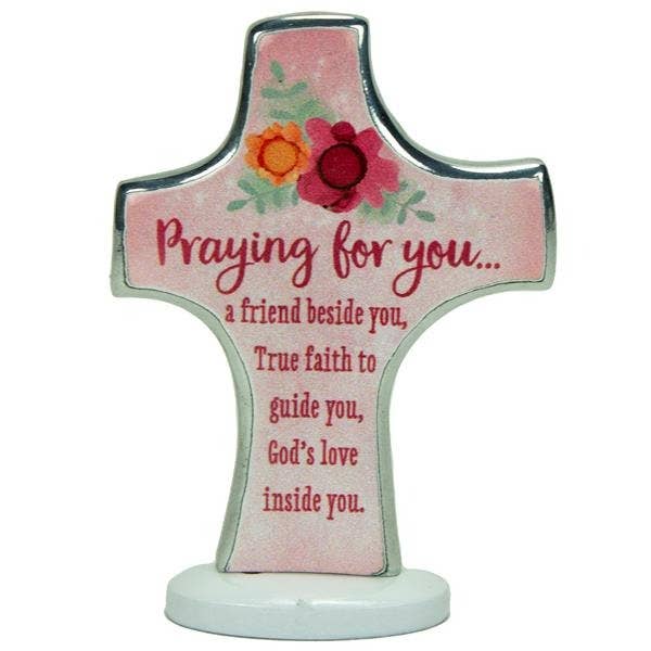 Praying Bedtime Prayer Cross