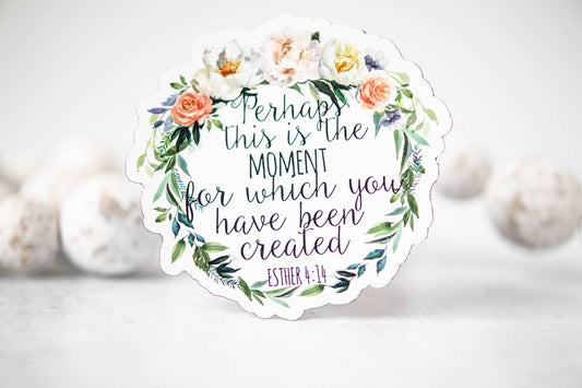 Perhaps This Is The Moment,  Christian 3"x3" Magnet