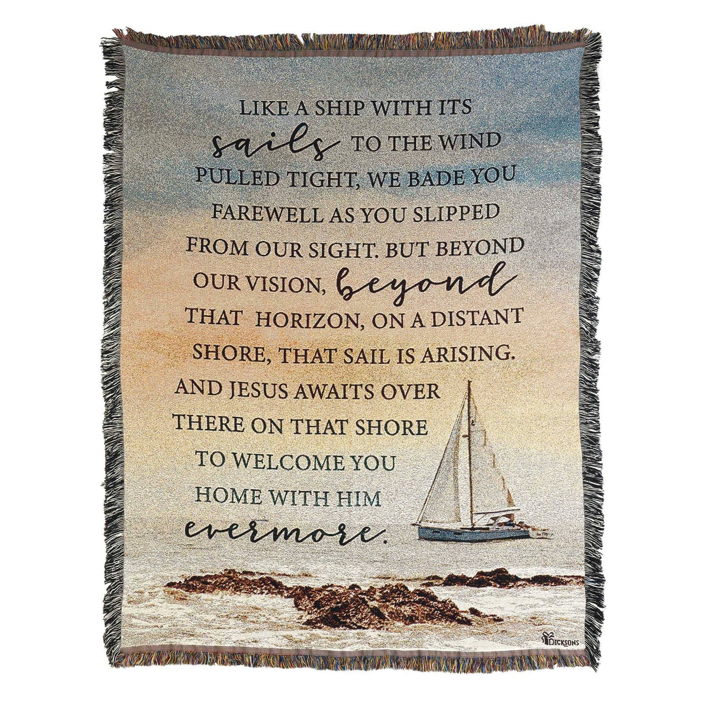 Throw We Bade You Farewell 48x68