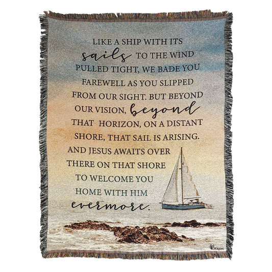 Throw We Bade You Farewell 48x68