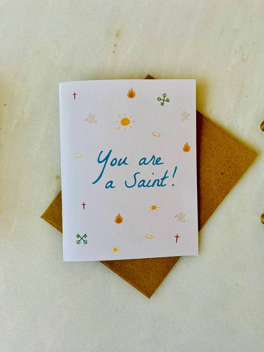 Catholic Thank You Card | Saint Card