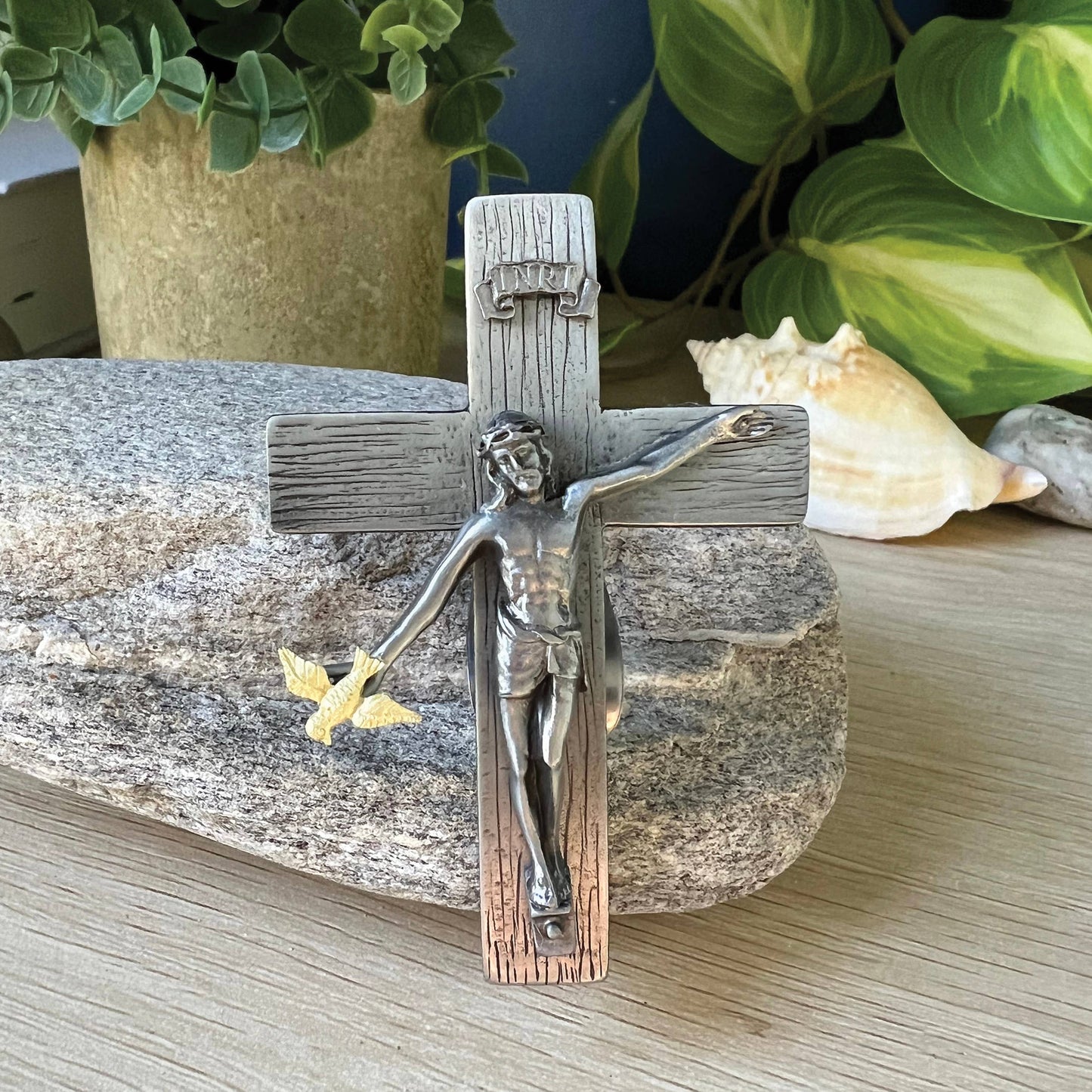 Crucifix Visor Clip