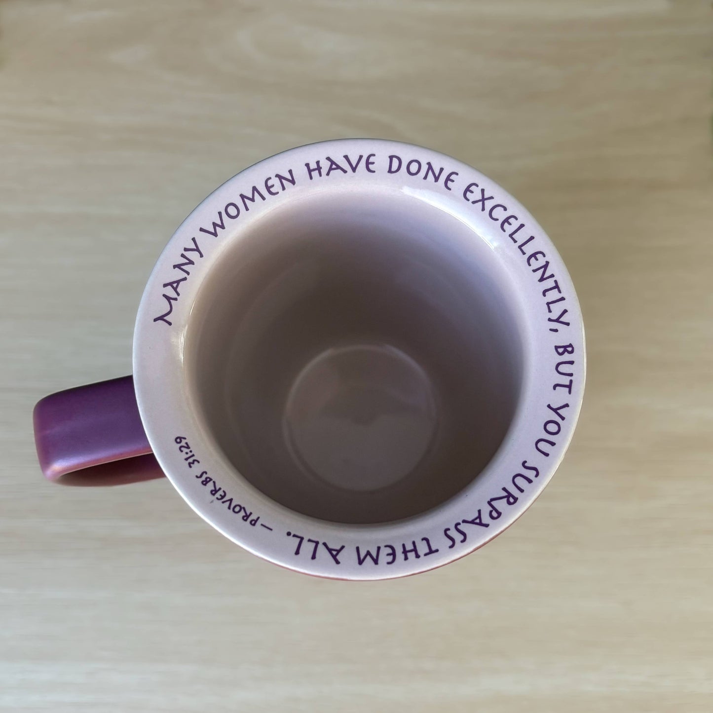 Purple Amazing Woman Coaster Mug 