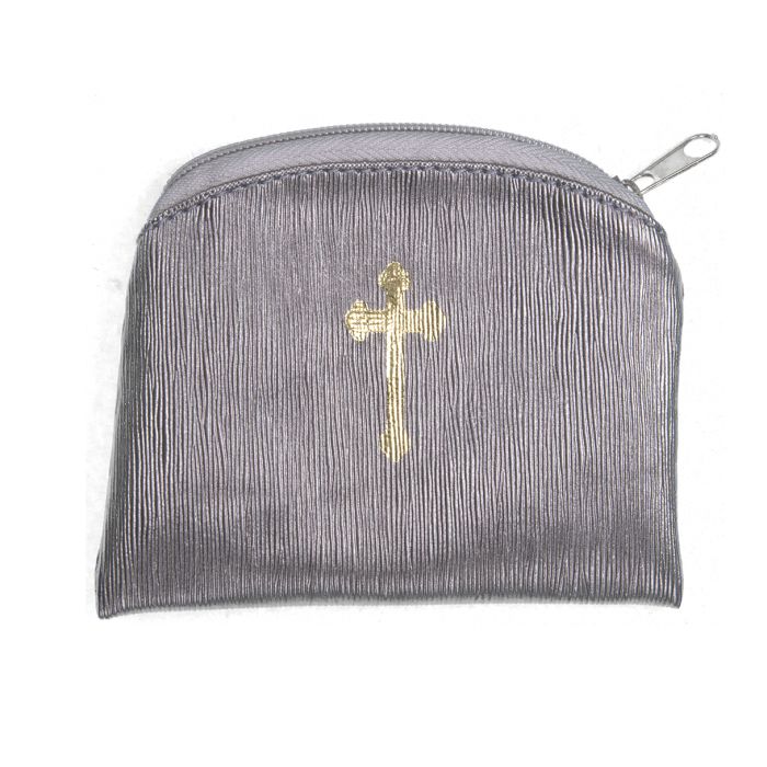 Raw Silk Rosary Pouch