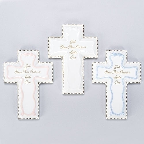 6"H GOD BLESS WALL CROSS