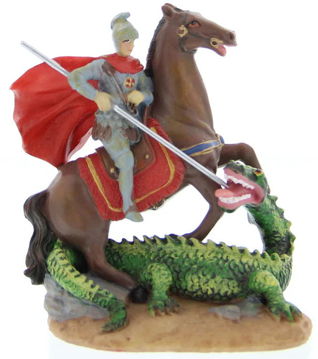 3.5"H ST GEORGE FIGURE