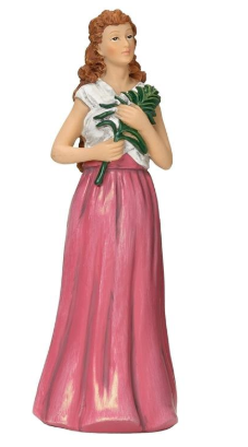 3.75"h St Agatha Figure