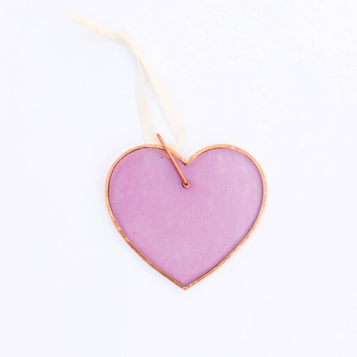 Her Heart Daughter to Mother Gift Stained Glass Heart 7905