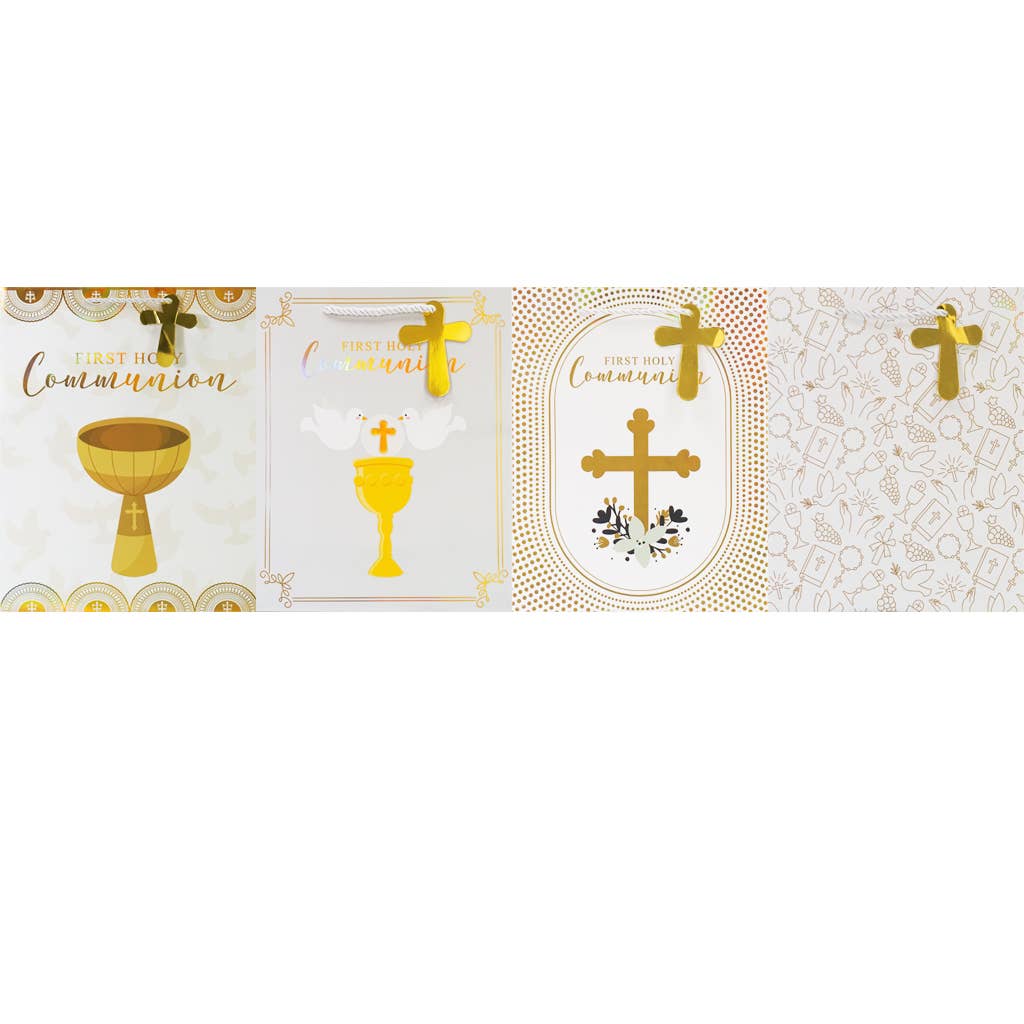 Religious Gift Bag - First Holy Communion , assort 4 styles