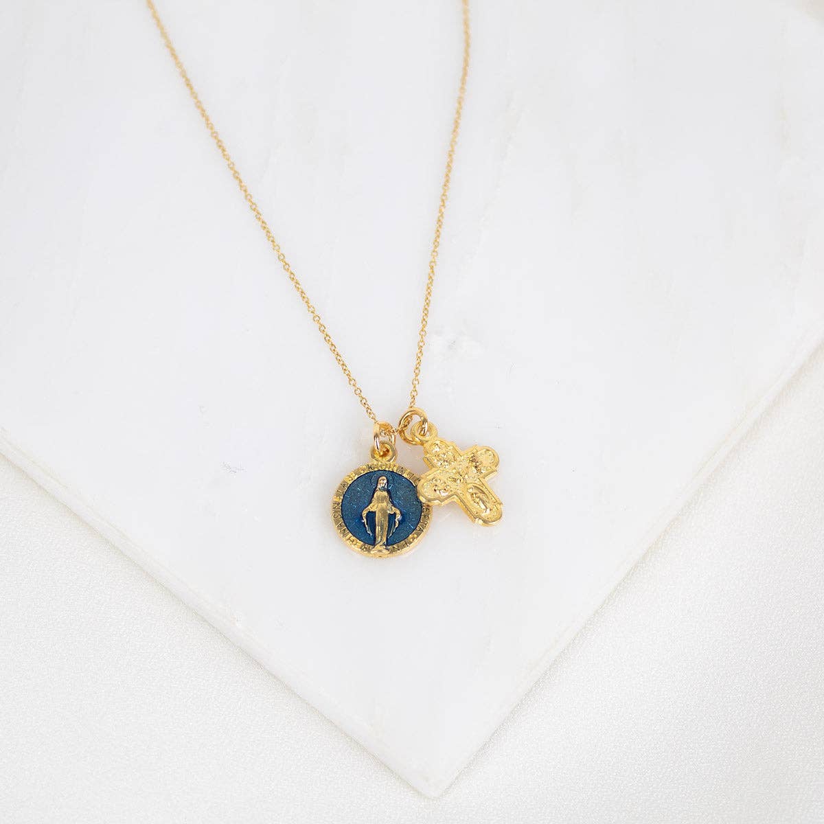 Vintage Blessing Lineage of Love Gold Necklace
