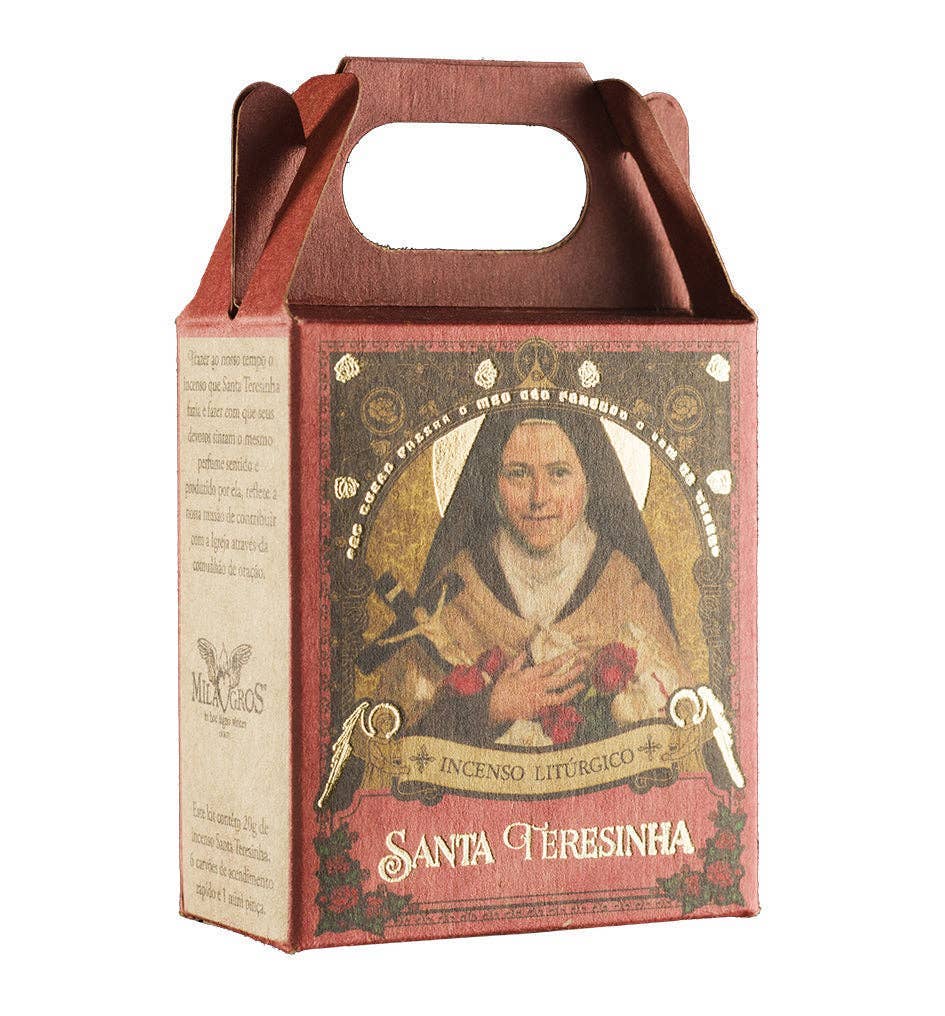 Saint Therese of Lisieux Mini Incense Kit — Rose, Floral