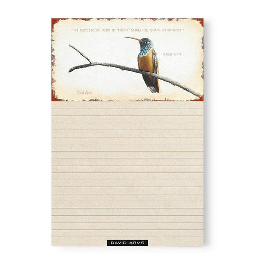 “In Quietness And Trust” Notepad