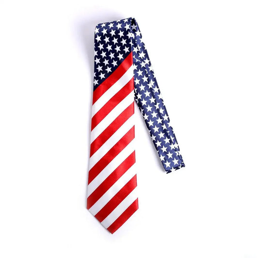Tie Polyester - American Flag