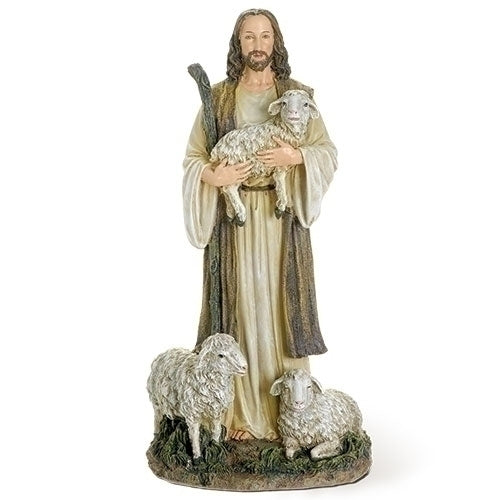 12"H GOOD SHEPHERD FIGURE RENAISSANCE COLLECTION