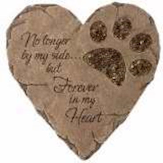 Memorial Stone-Pet Bereavement (Heart Shaped)