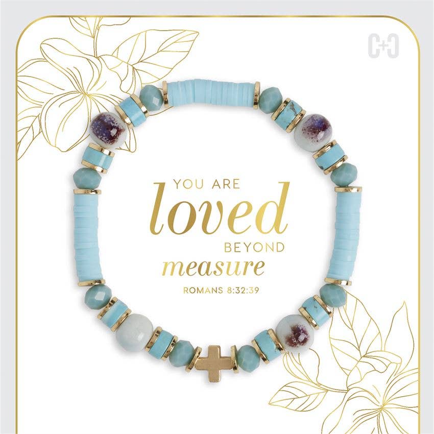 You Are Loved Beyond Measure Stretch Bracelet