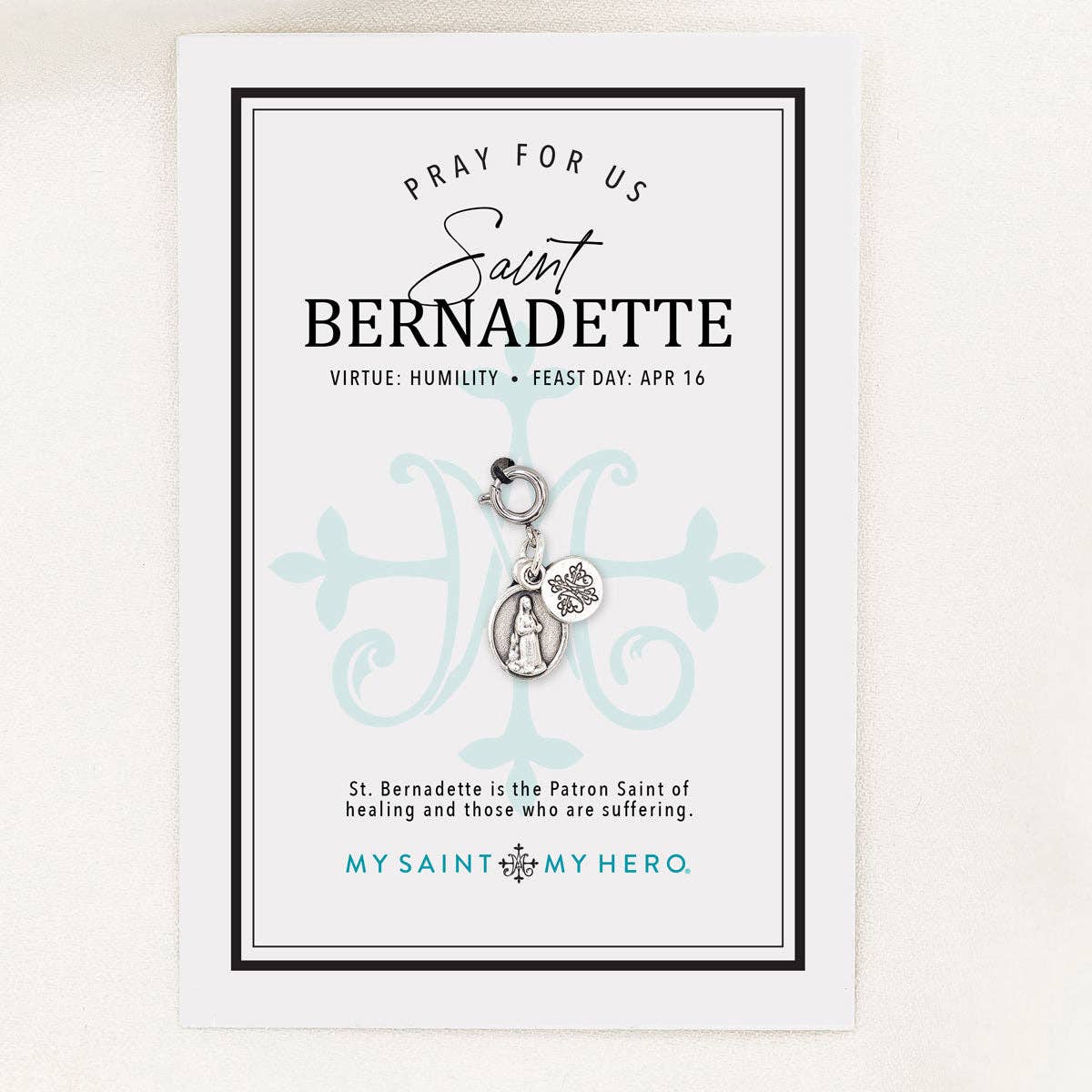 Filled by Faith Open Cross Charm - Medium, Gold