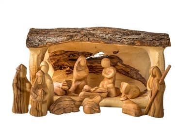 CR05 / NS07 - Olive Wood Solid Branch Stable