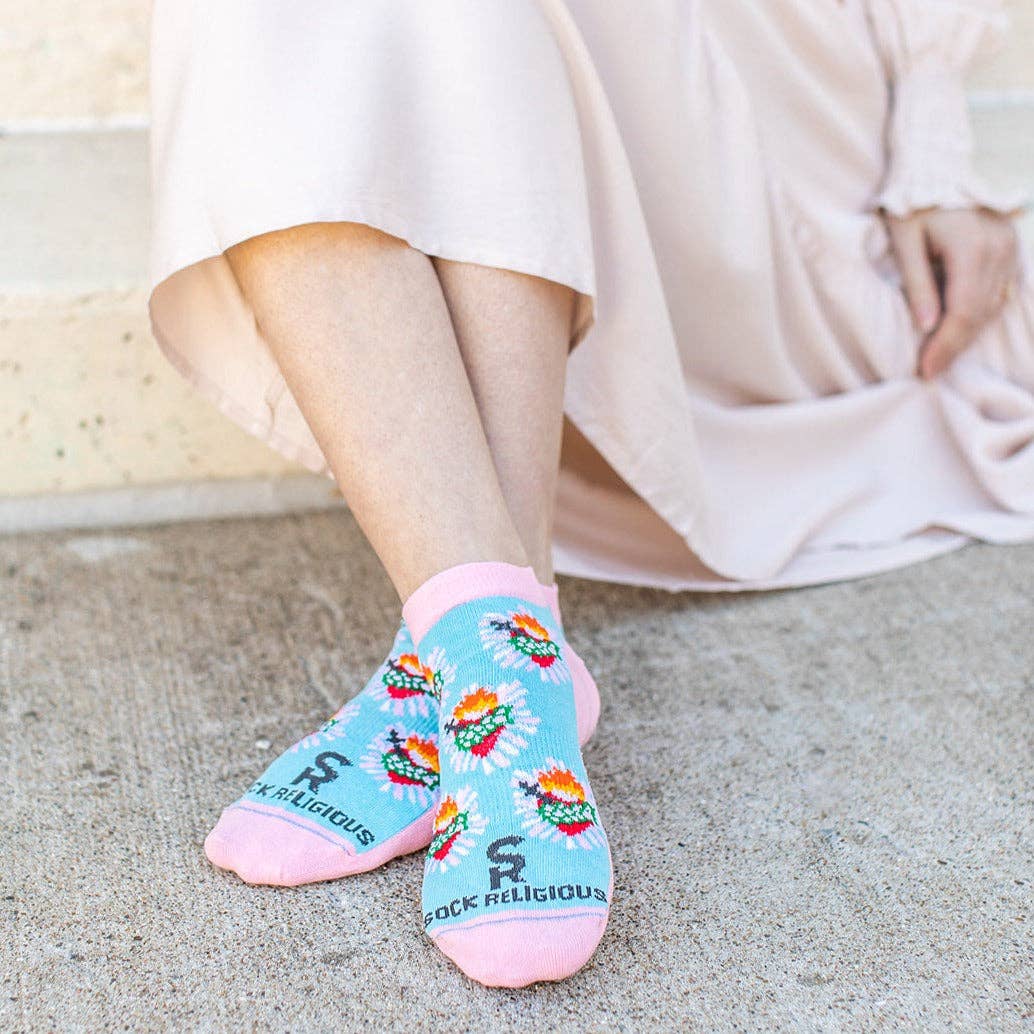 Immaculate Heart No Show Socks