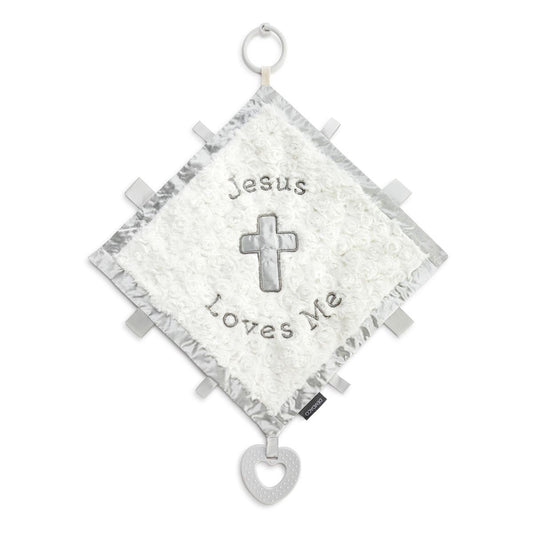Jesus Loves Me Activity Blankie 15x19in