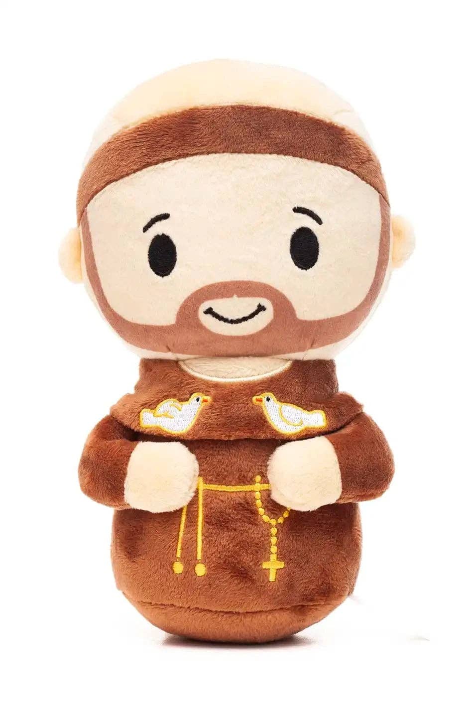 Saint Francis Catholic Plush Doll | Animal Patron Gift