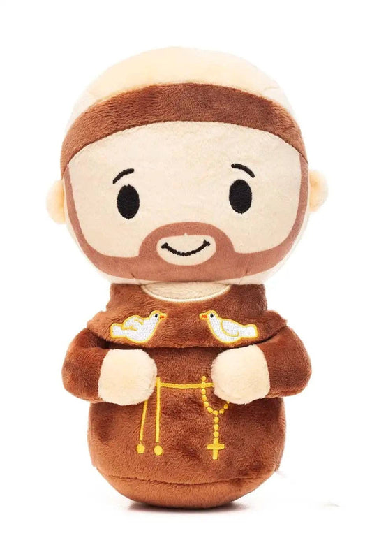 Saint Francis Catholic Plush Doll | Animal Patron Gift