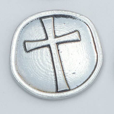 Godmother Gift USA Handmade Pewter Coin and Sentiment 5320