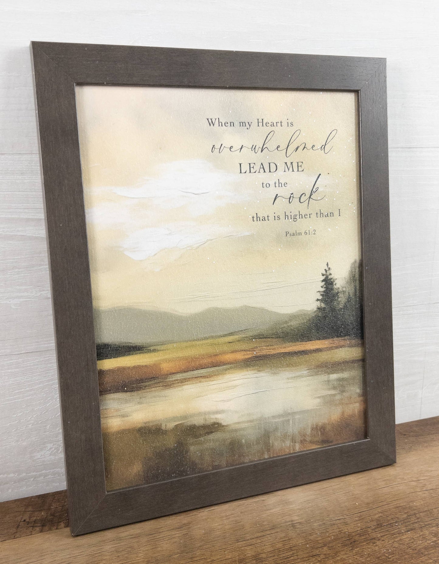 When My Heart Is Overwhelmed Lead Me To The Rock Religious