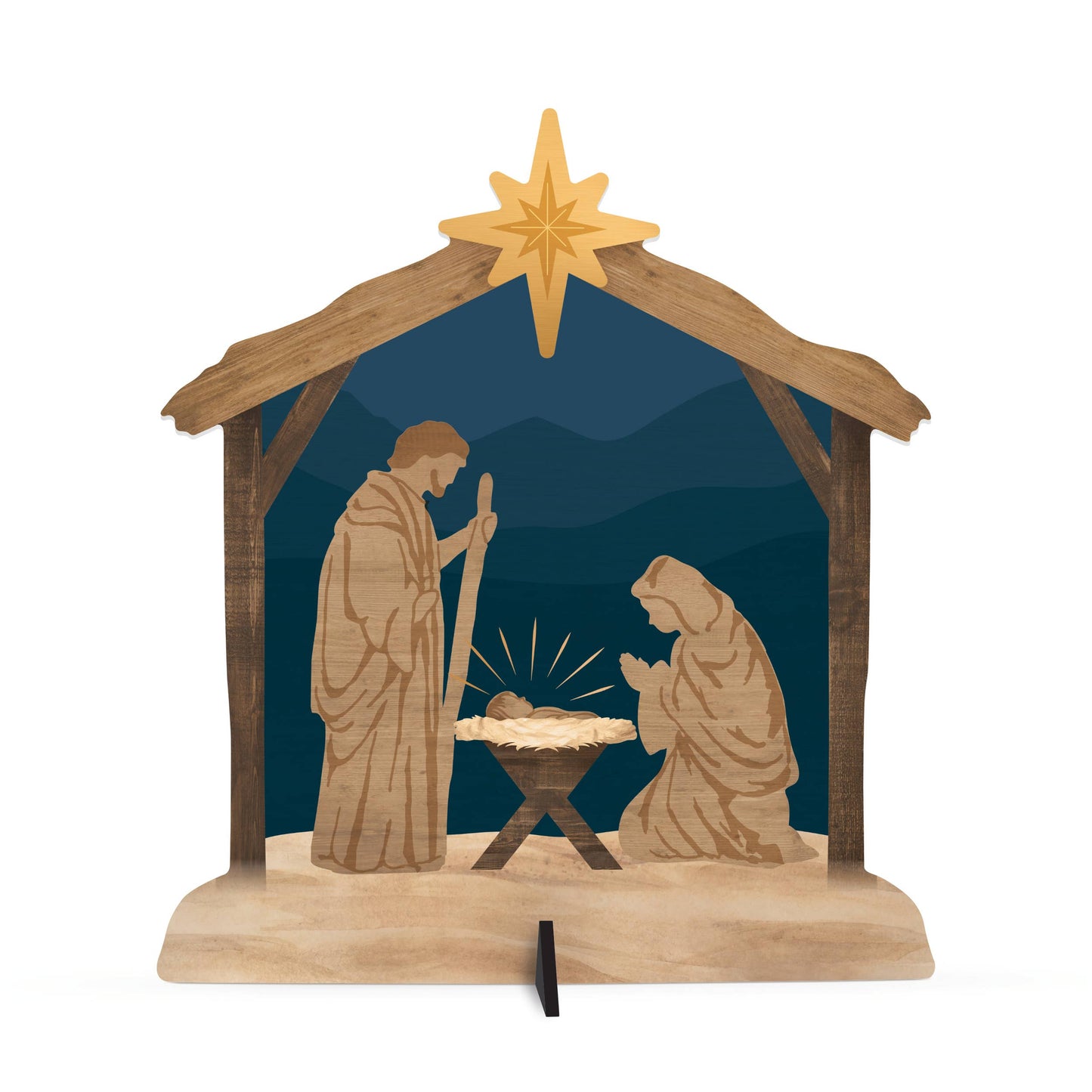 Nativity Yard Sign