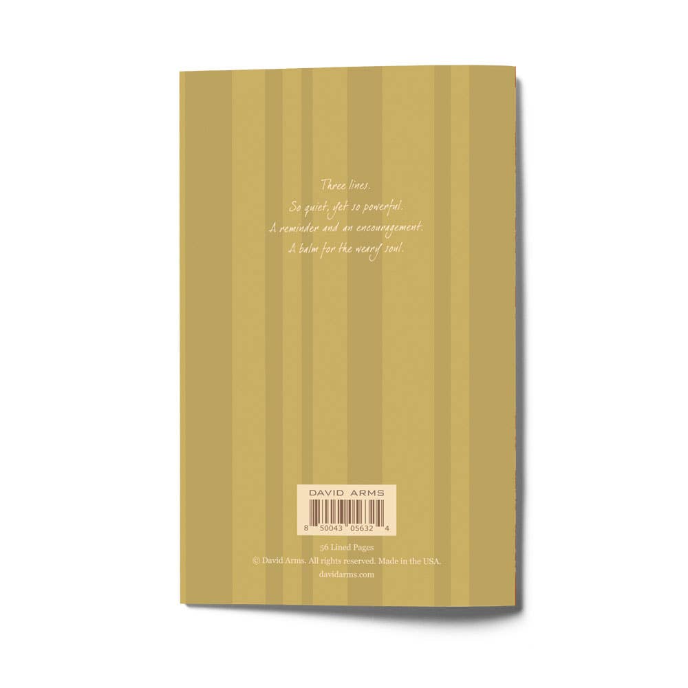 “He Restores My Soul” Softcover Notebook