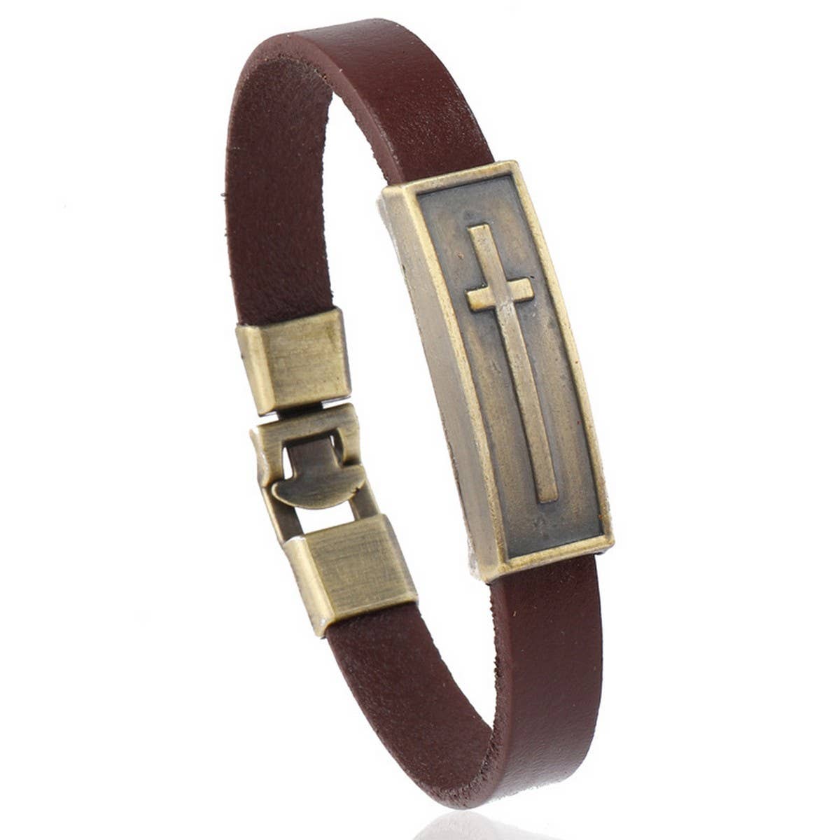 SIMPLE CROSS NICHE DESIGN BRACELET