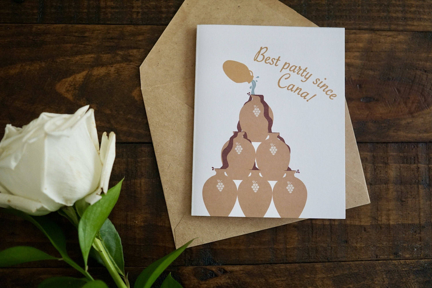 Wedding at Cana | Catholic Wedding Card