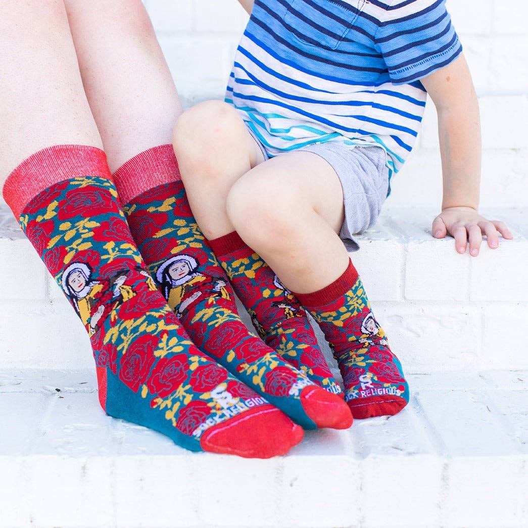 St. Thérèse of Lisieux Kids Socks