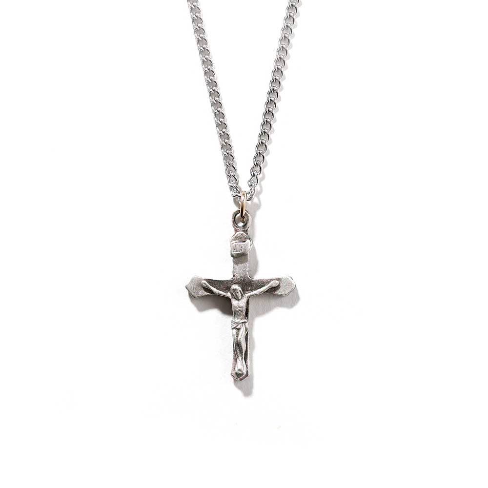 NK-SM PWTR FLARE CRUCIFIX-18"