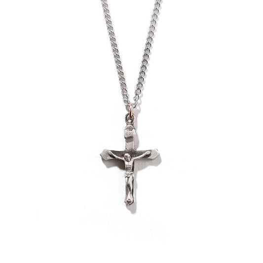 NK-SM PWTR FLARE CRUCIFIX-18"