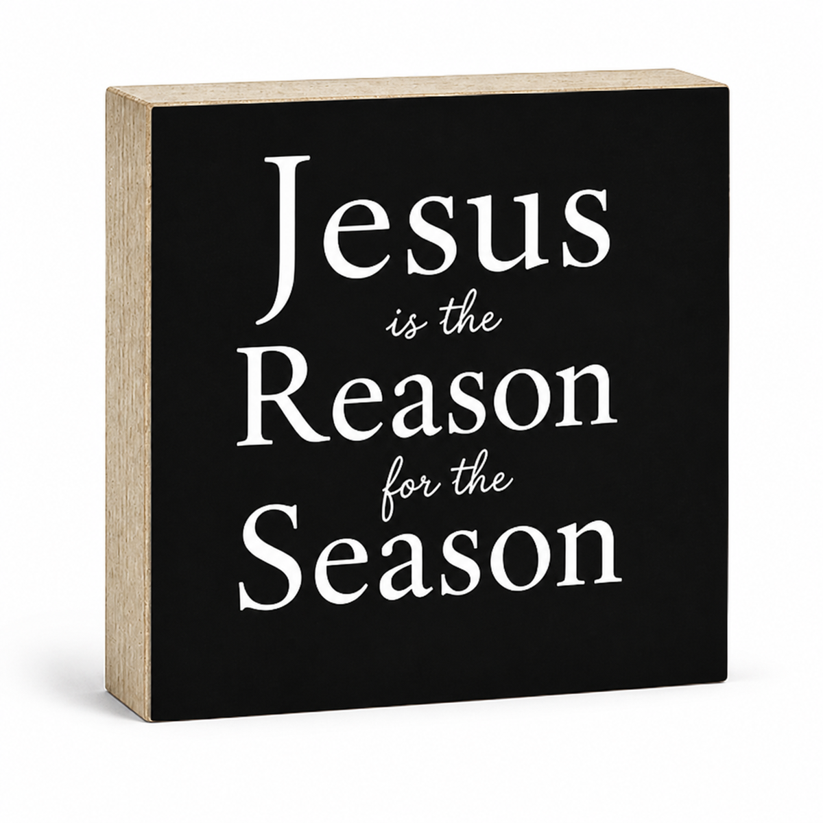 Jesus is the Readon for the Season, Black