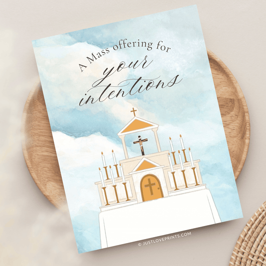 GC-Catholic Mass Card