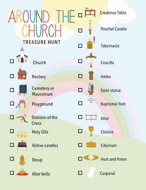 Look & Learn Prayer Card