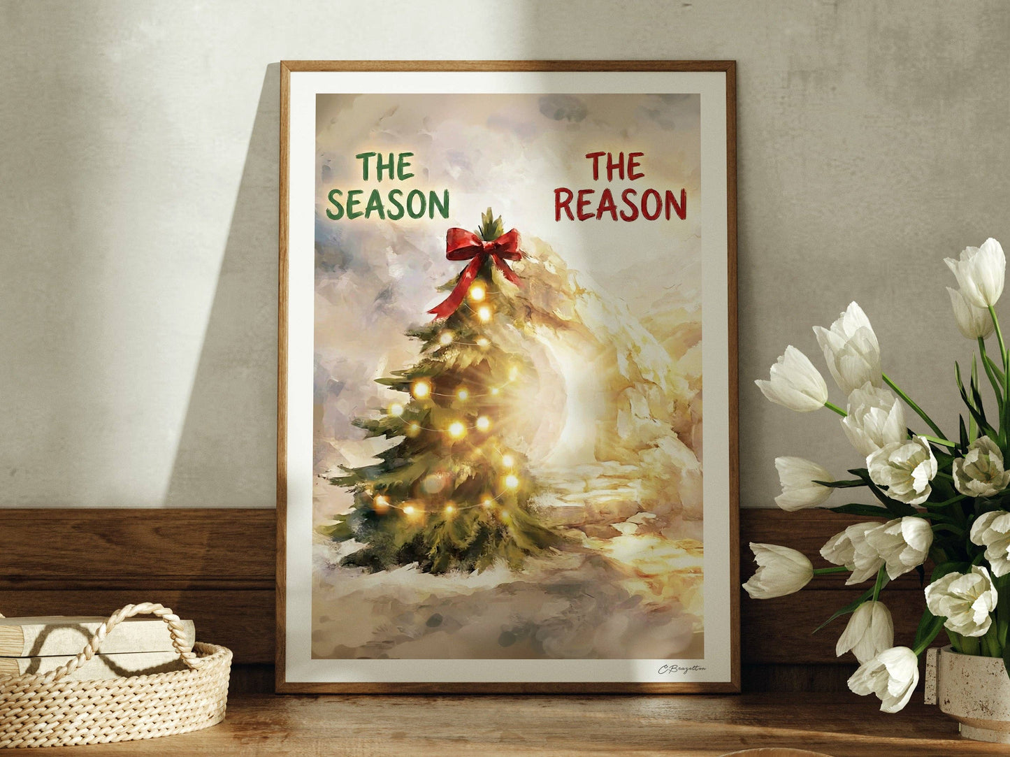 Reason for the Season #3 | Signed Handmade Art Print