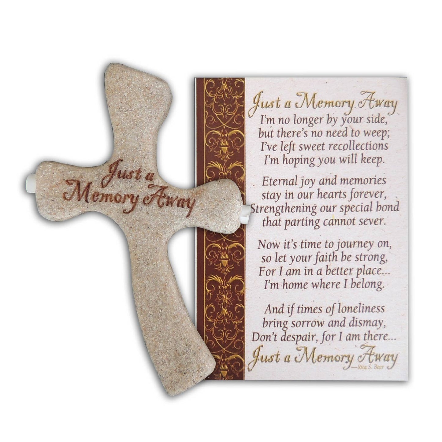 Just A Memory Away Palm Cross