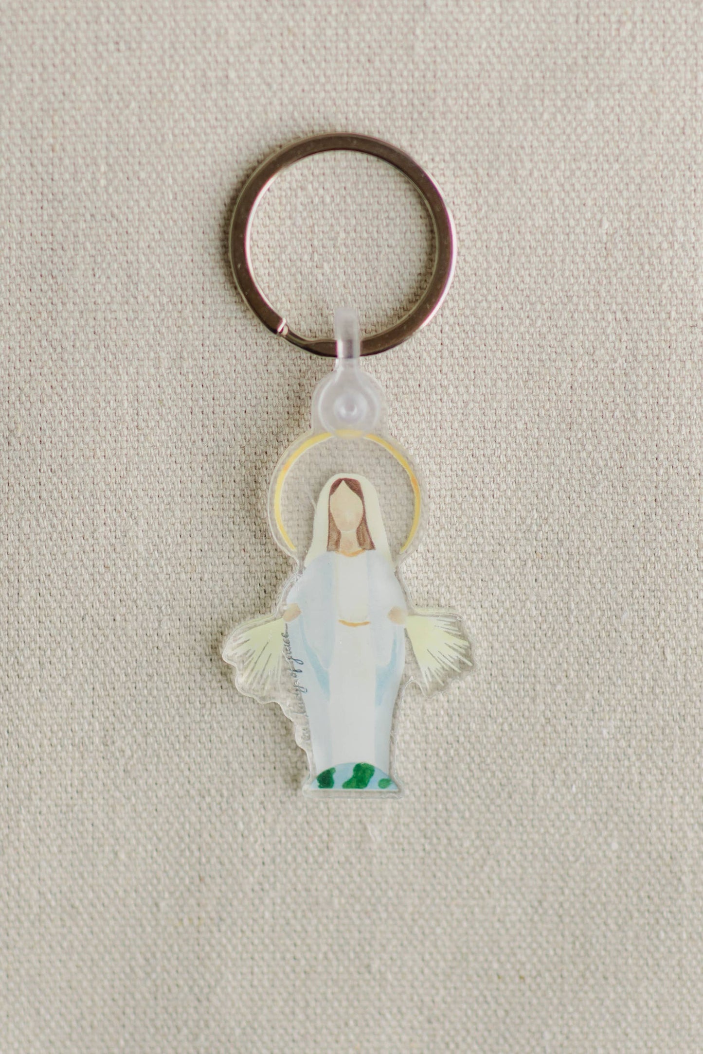 Our Lady of Grace Keychain