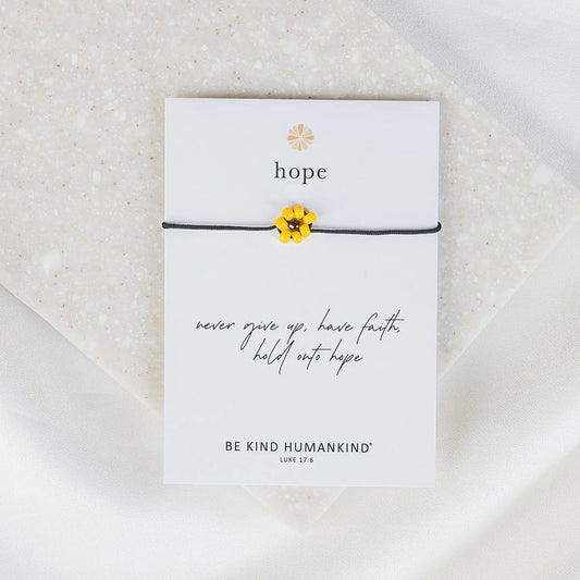 Hope Sunflower Bracelet