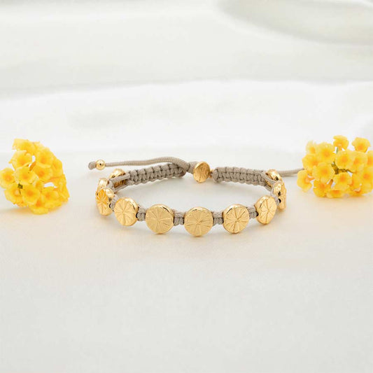 Well Wishes Spiritual Bouquet Bracelet Gold
