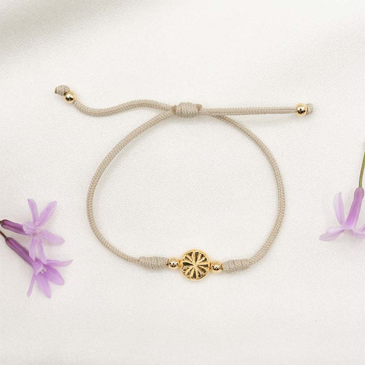 Well Wishes Bracelet Gold - Tan