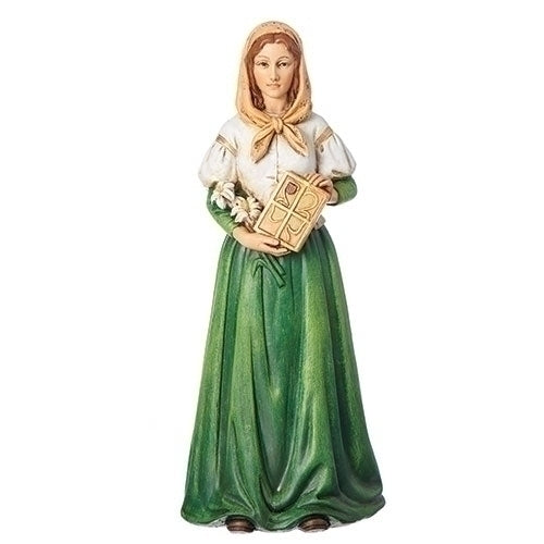 6"H ST DYMPHNA FIGURE RENAISSANCE COLLECTION